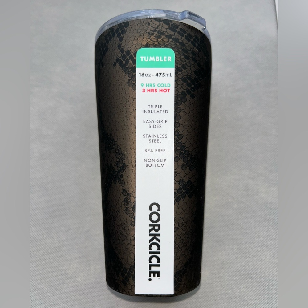New Corkcicle 16 oz triple insulated tumbler.